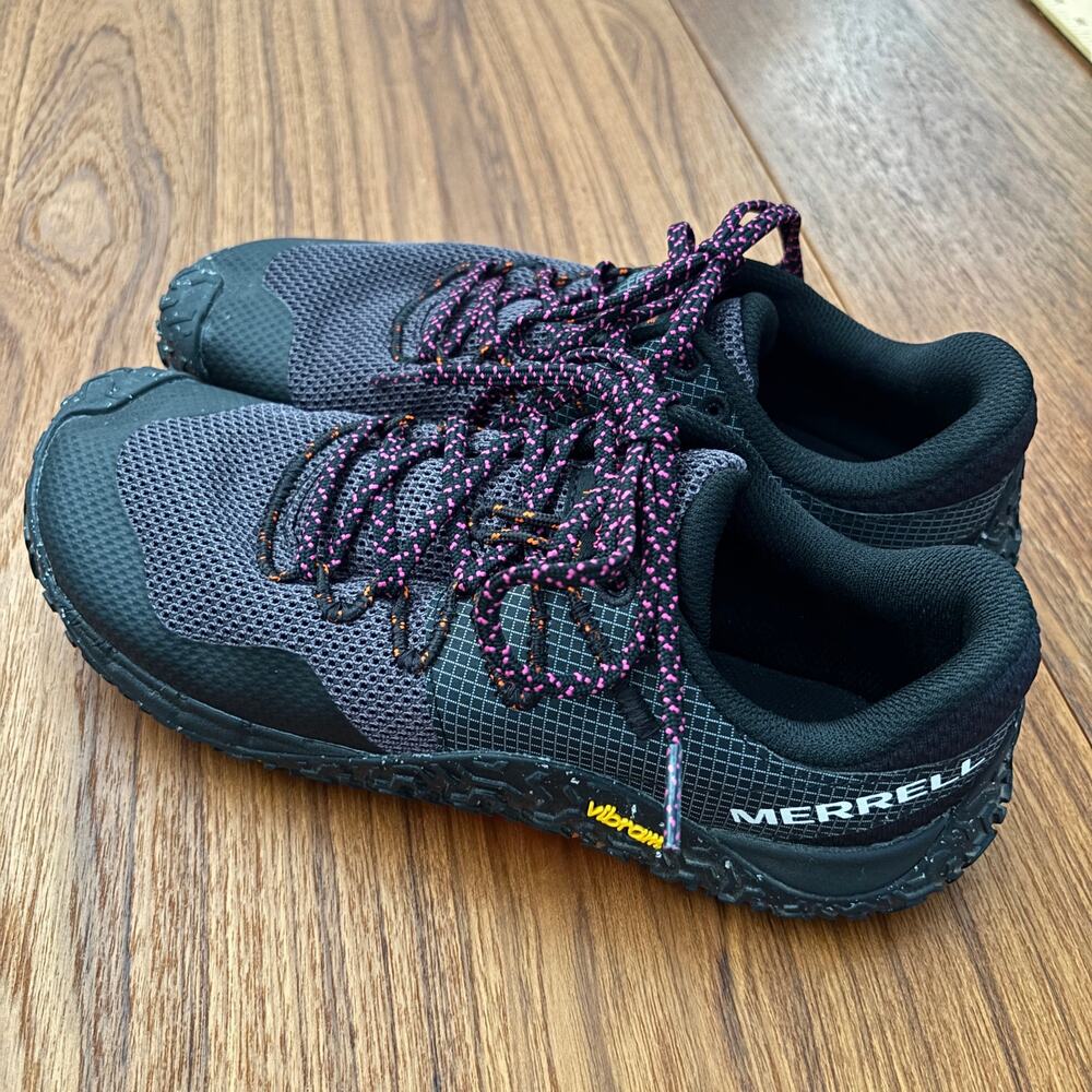 Merrell Women's Trail Glove 7 Barefoot Running hiking shoes Vibram sole size 8